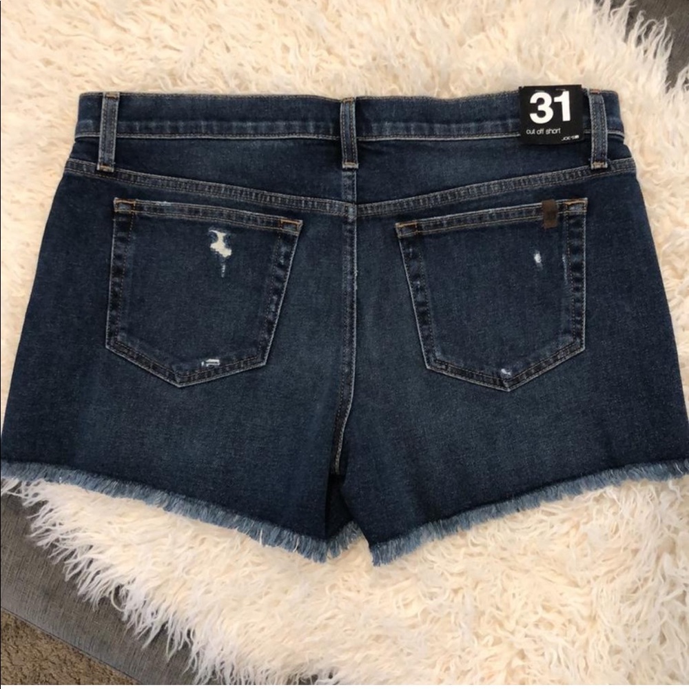 🆕 Joe’s Jeans Distressed Frayed Cut Off Shorts - Picture 4 of 8